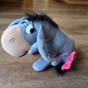 Vintage Disney Plush Winnie the Pooh Eeyore Plush Stuffed Animal Toy